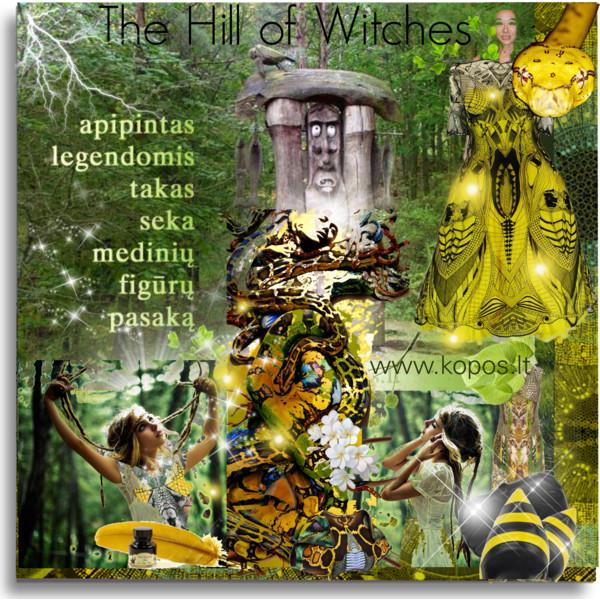 The Hill of Witches - Lithuanian: Raganų Kalnas, Latvian:Raganu kalns, Witches Berg, nõiad Mountain,Ведьмы горы, відьми гори,sor